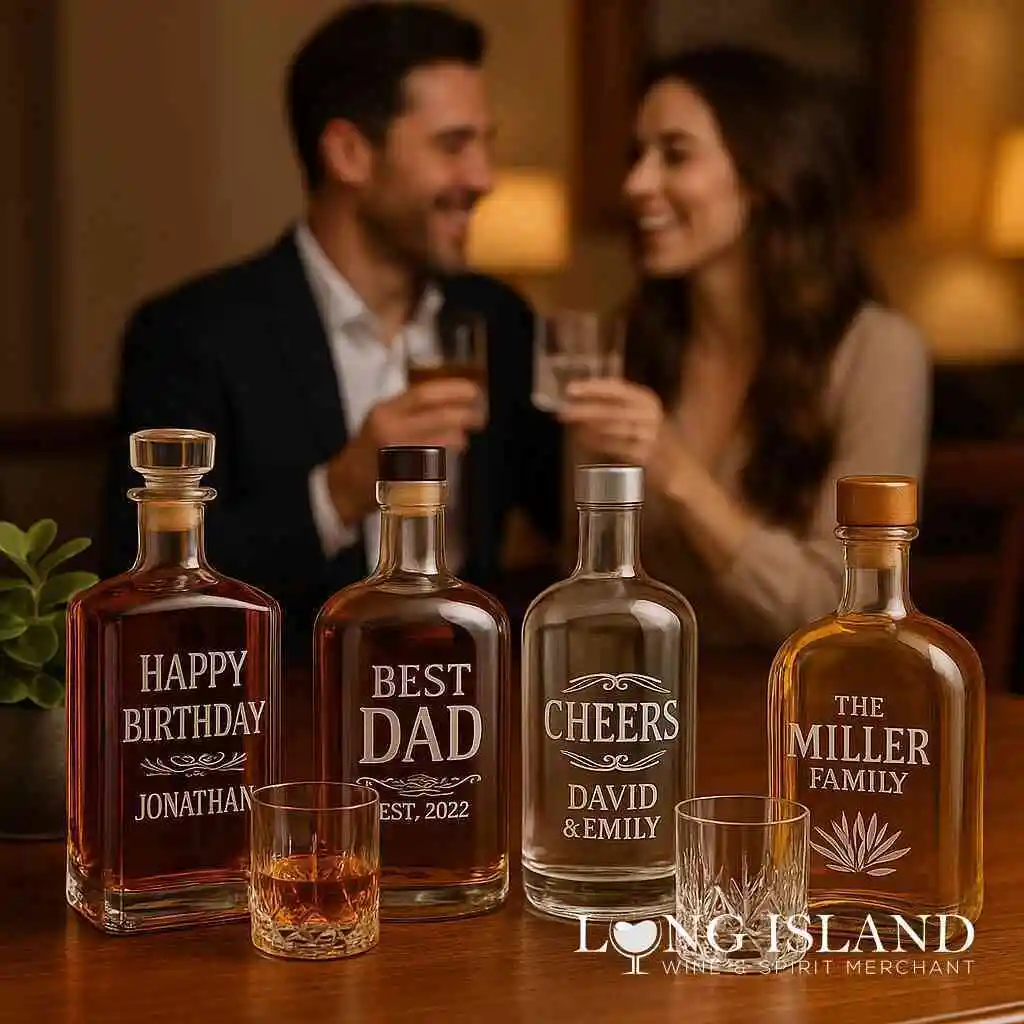 How to Order Custom Engraved Liquor Bottles in Commack NY