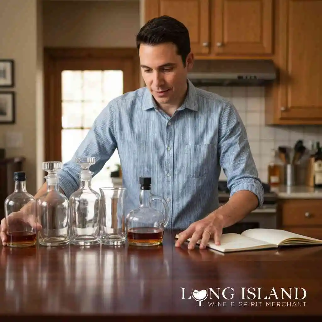 Comparison of Liquor Bottle Sizes for Home Bar Inventory