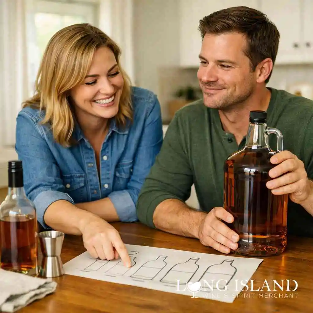 How many shots in a bottle of vodka, whiskey, rum, or tequila when proof changes the pour strategy — Shop Liquor Bottle