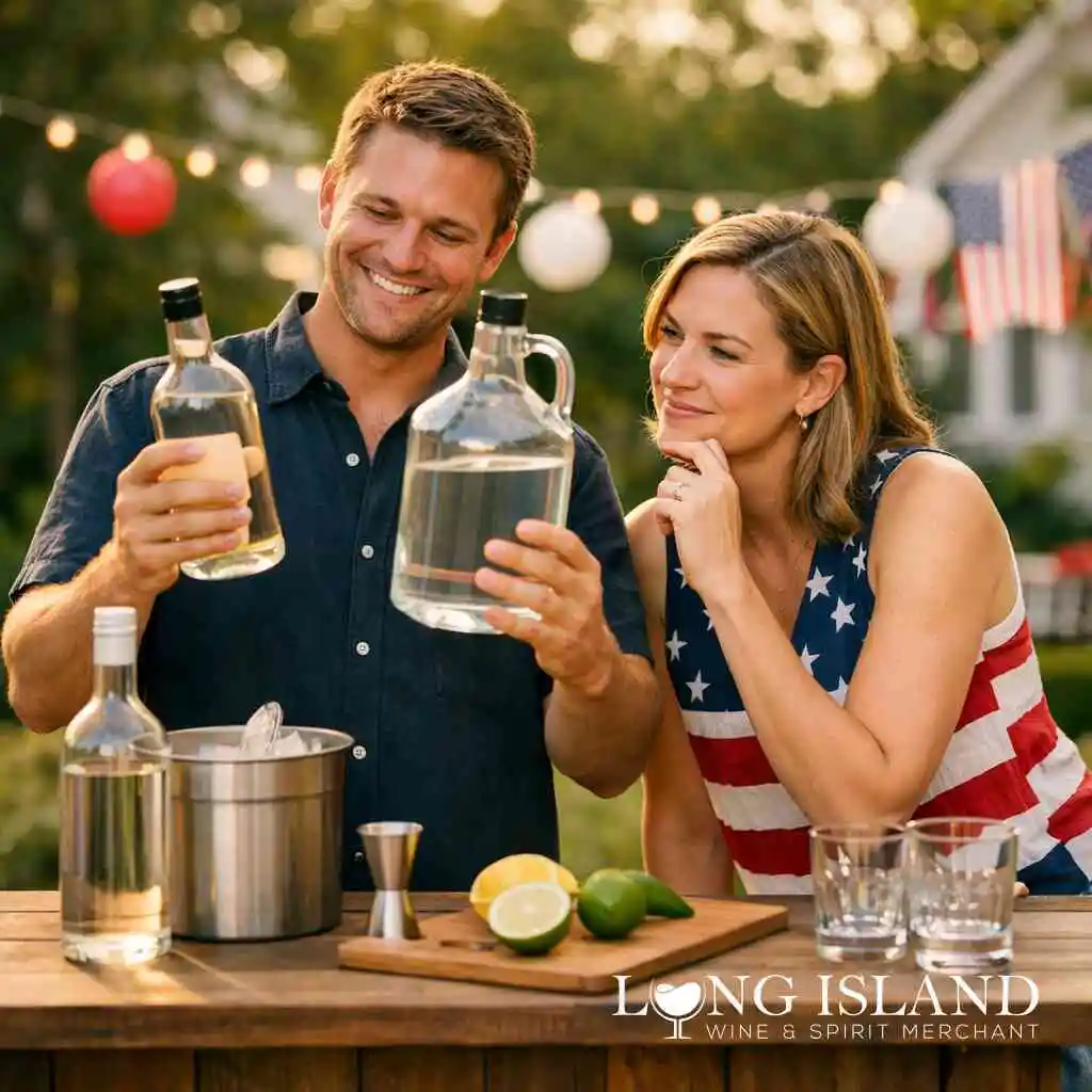 Which types of spirits work best for vodka, whiskey, bourbon, rum, gin, tequila, and sparkling wine — Shop Liquor Bottle