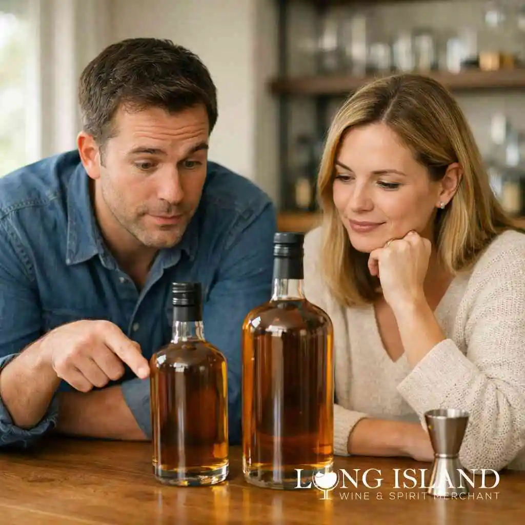 What bottle size says about different types of spirits from vodka whiskey bourbon rum gin tequila and vermouth to wine a