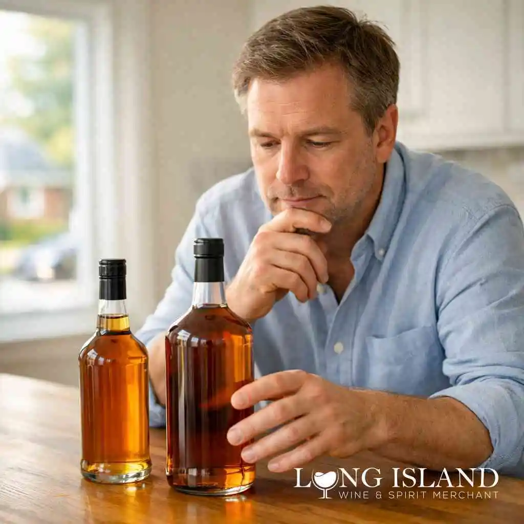 Picking the right size for vodka, whiskey, bourbon, rum, gin, tequila, and wine — Shop Liquor Bottle Sizes