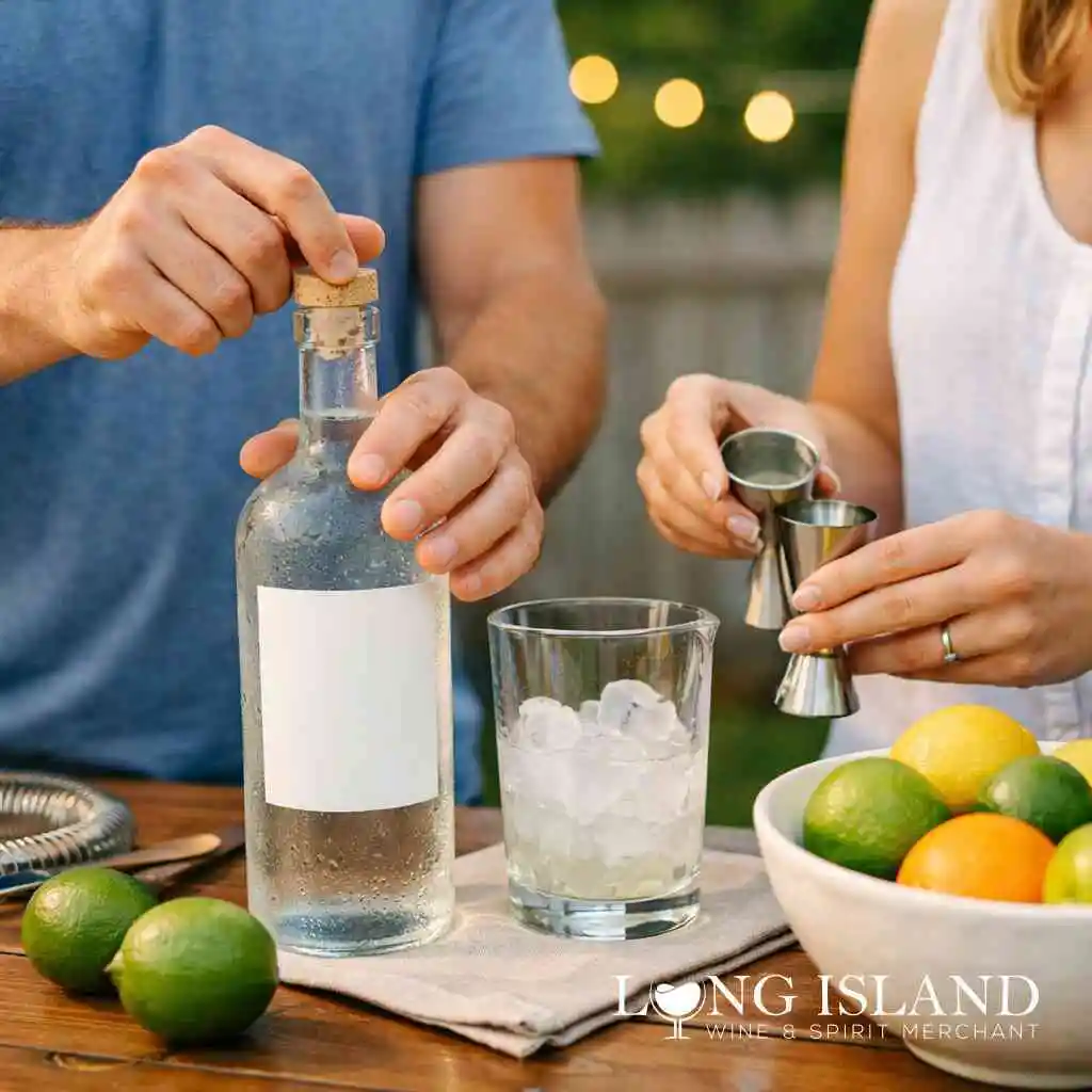 Vodka, gin, and tequila for easy home bartending and crowd-friendly cocktails — Shop Liquor Bottle Sizes