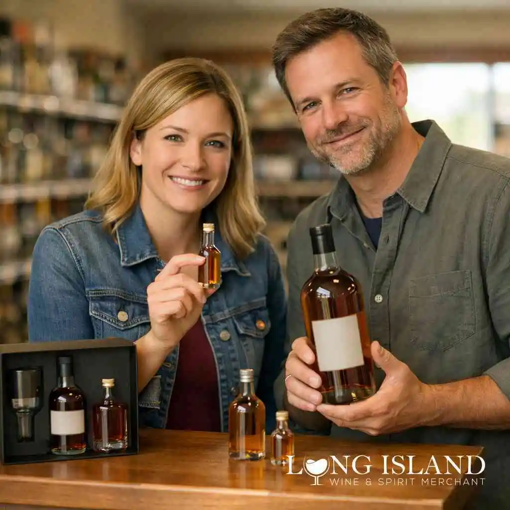 Why wine gift boxes work differently from rum gift sets and gin gift sets — Shop Liquor Bottle Sizes