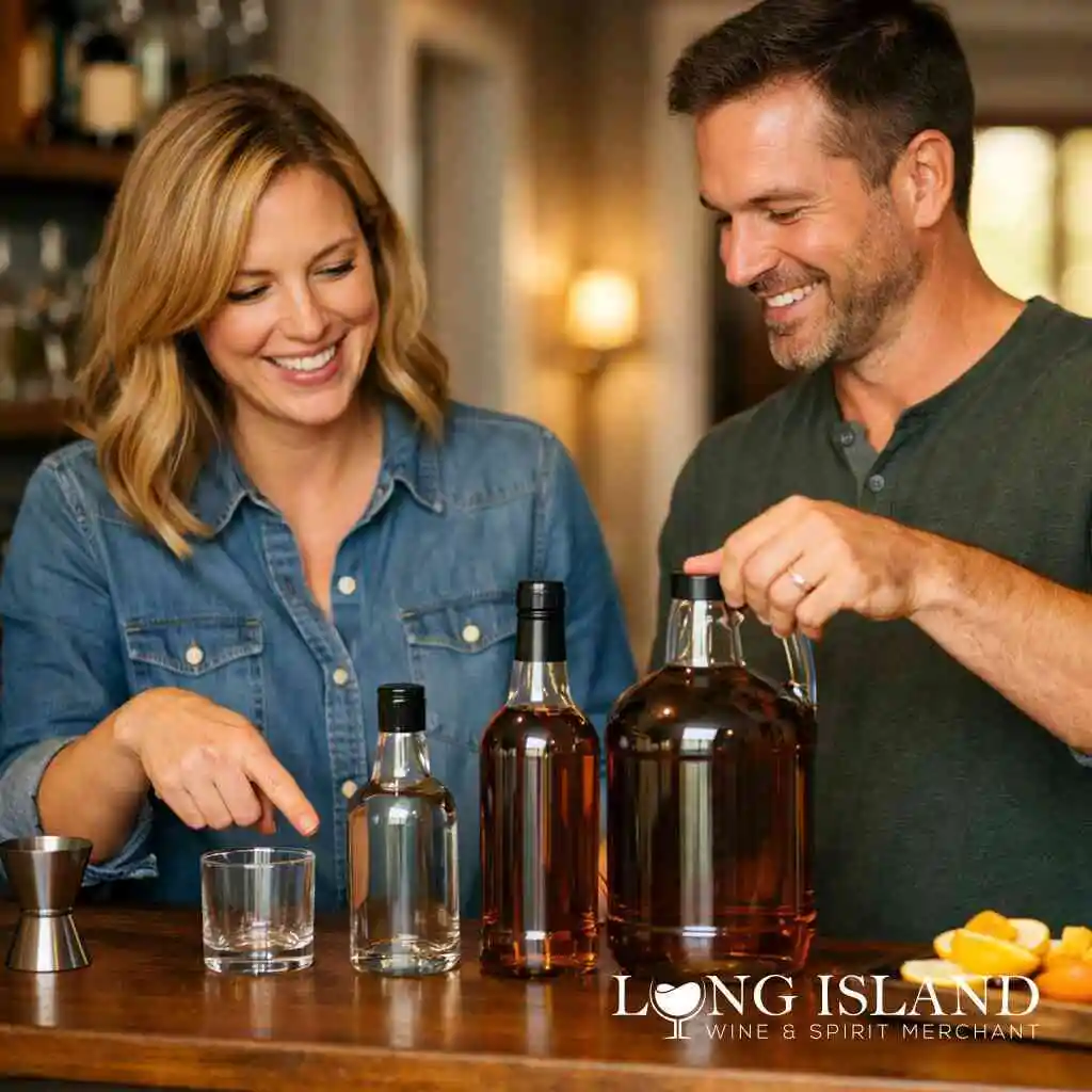 Standard bottle sizes, TTB standard sizes, and the old fifth still heard at the counter — Shop Liquor Bottle Sizes