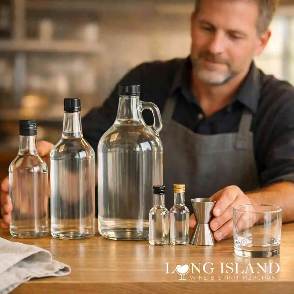 When a handle of liquor beats mini bottles and cases for backyard parties, weddings, and corporate pours — Shop Liquor B