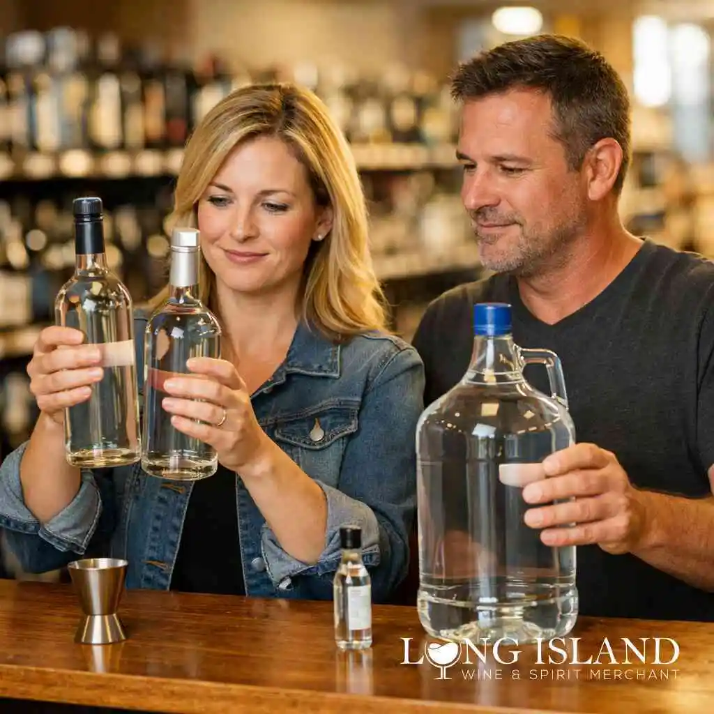How to stock a home bar with essential spirits in the right sizes — Shop Liquor Bottle Sizes